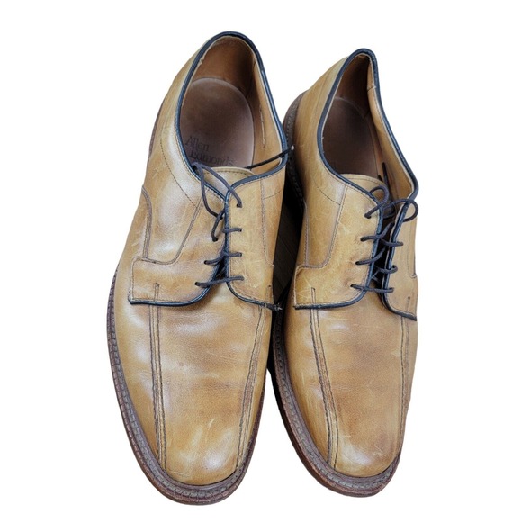 Allen Edmonds Mens Hillcrest Leather Bicycle Toe Oxfords Lace Up Shoes Size 11 D - Picture 3 of 8